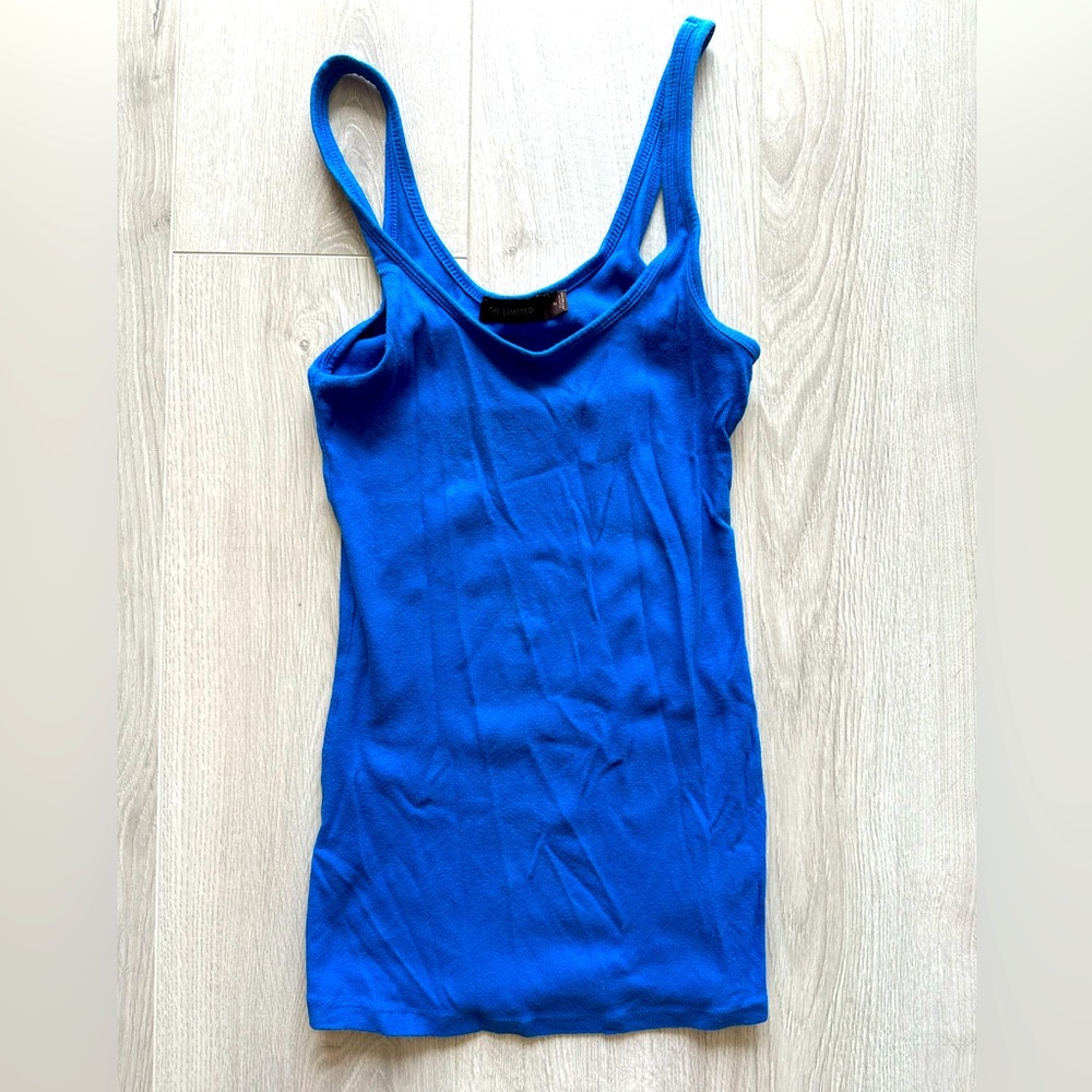Limited Blue Tank Top Size Medium
